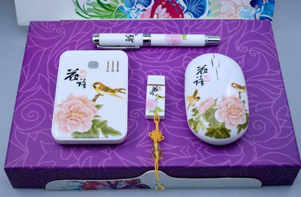 彩花套装